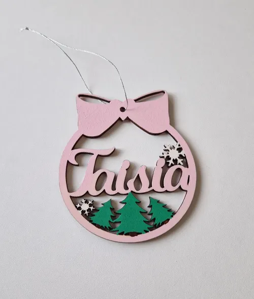 Glob personalizat cu un nume și Cutie Cadou