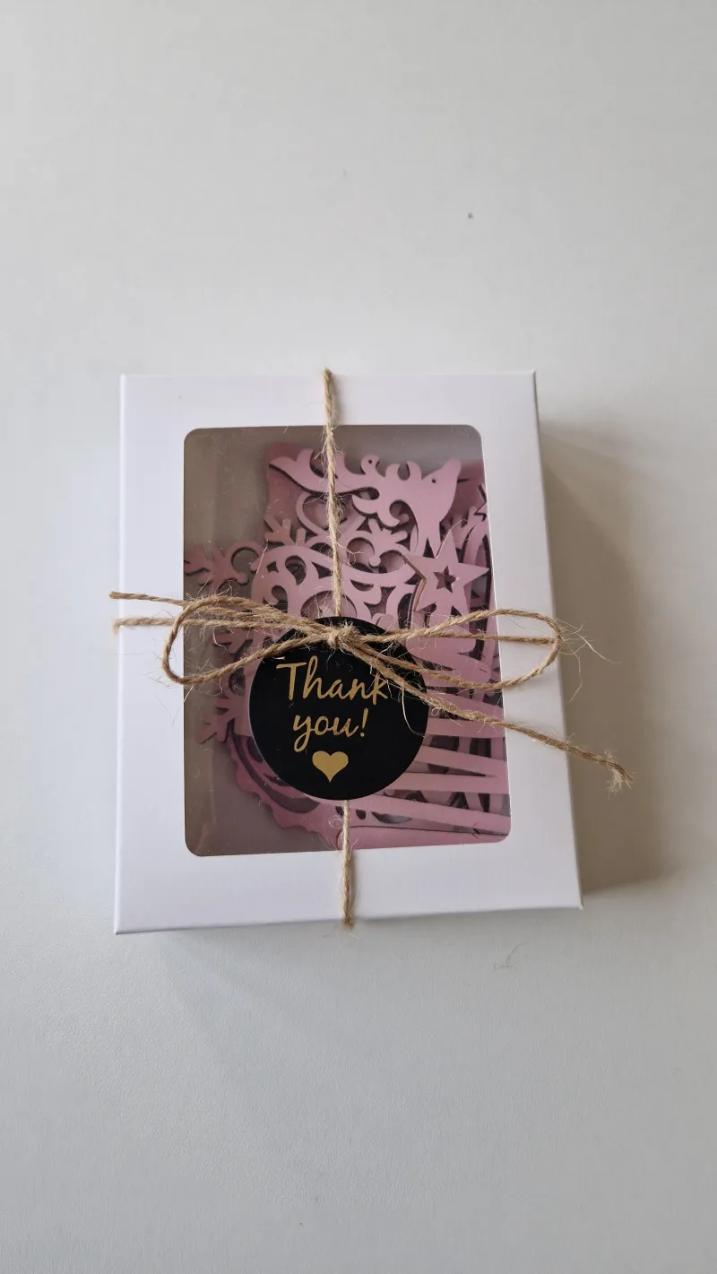 Set de 5 Globuri Roz